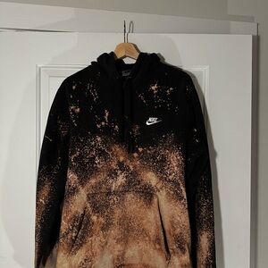 Nike Black Hoodie with Logo